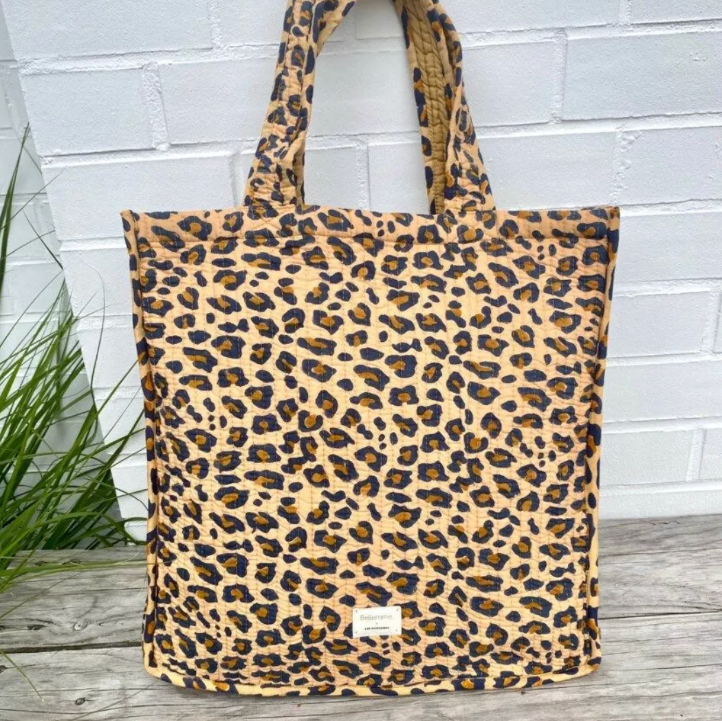Cabas - Léopard camel