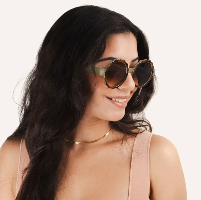 Lunettes de soleil Emma - Moss