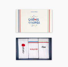 Coffret de chaussettes homme - Globe-trotters