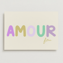 Carte postale - AMOUR fou