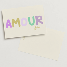 Carte postale - AMOUR fou