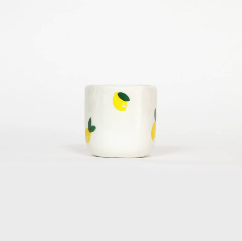 Tasse en faïence - Citrons
