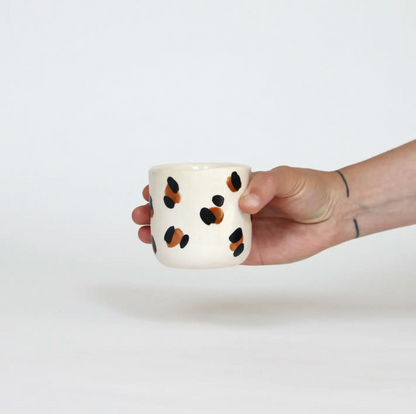 Tasse en faïence - Léopard