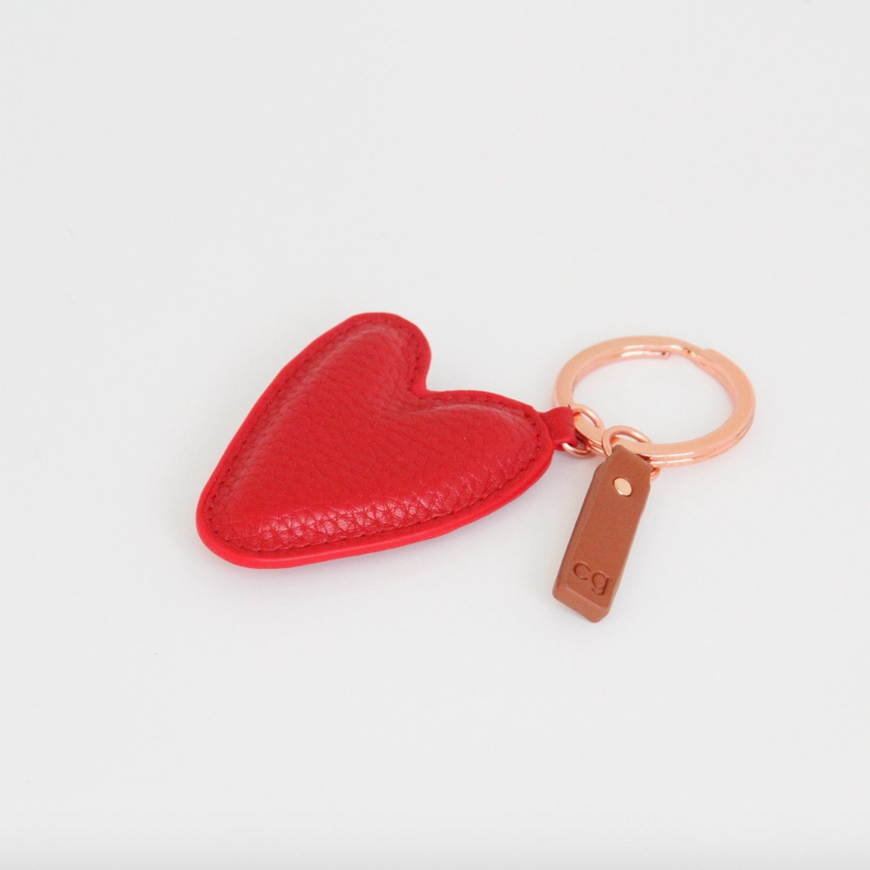 Porte-clés - Coeur rouge