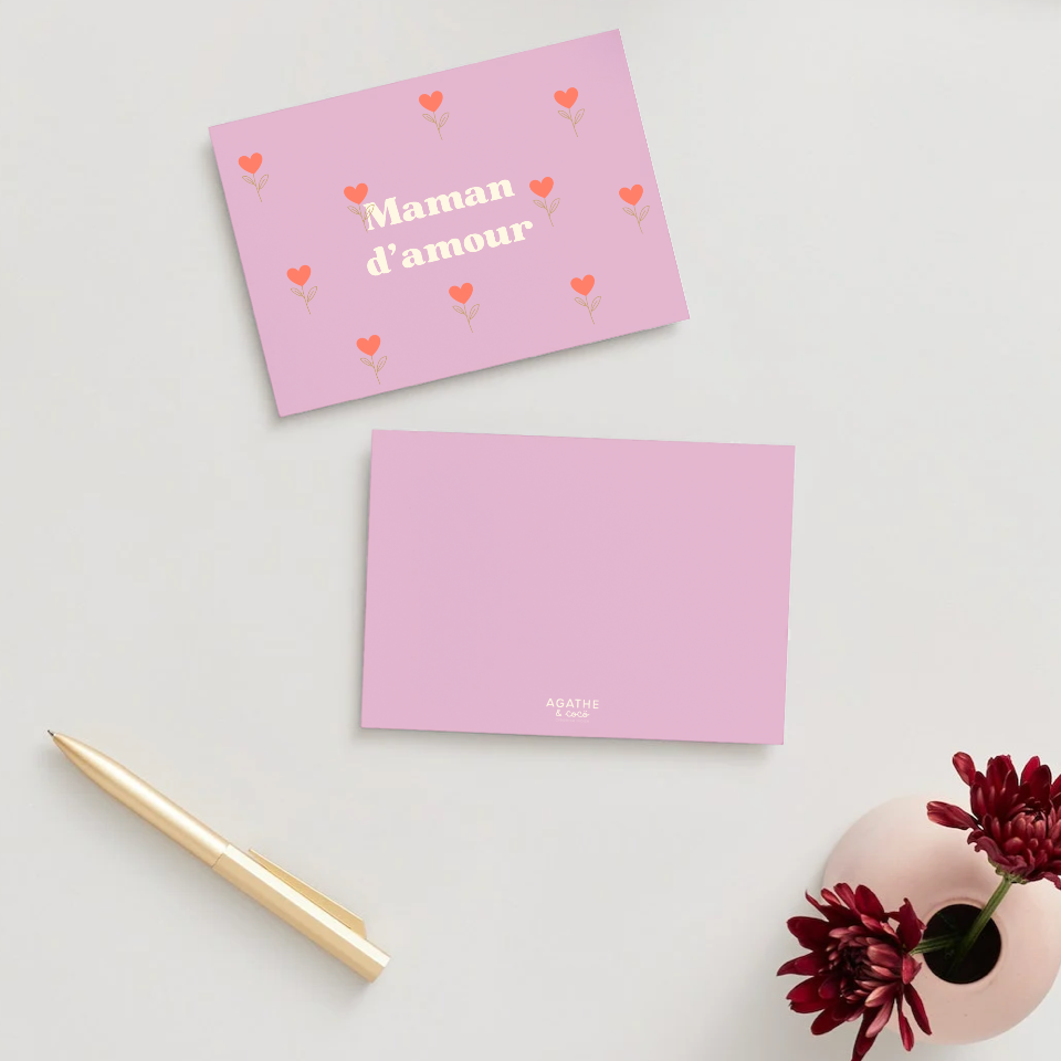 Carte postale - Maman d'amour
