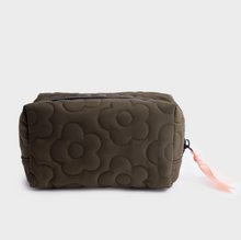 Trousse de toilette matelassée - Kaki