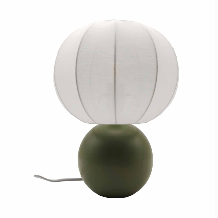 Lampe à poser - Boulette Kaki