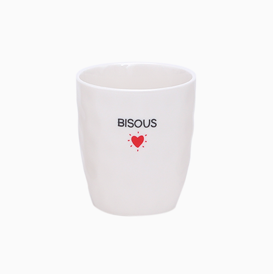 Tasse message - Bisous
