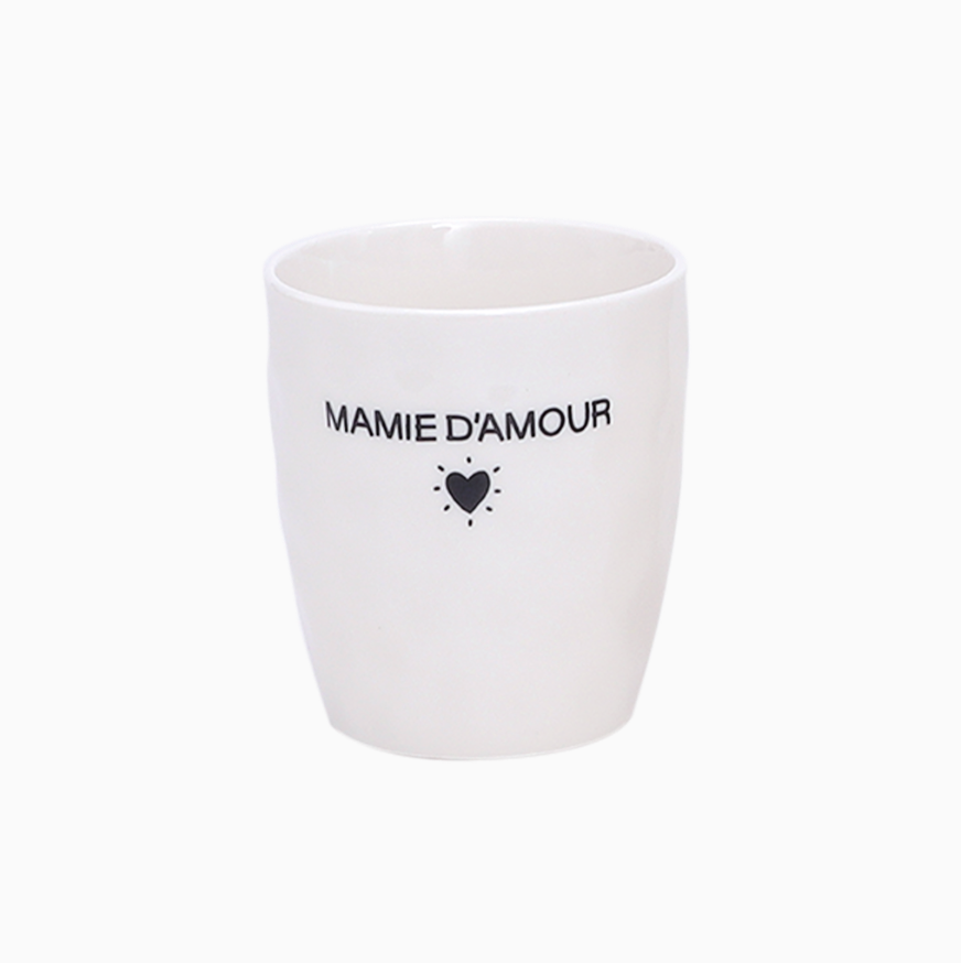 Tasse message - Mamie d'amour