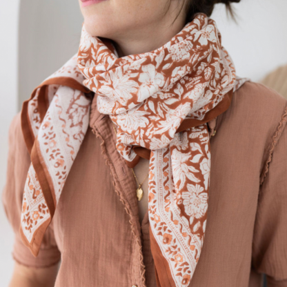 Foulard - Salvador Terracotta