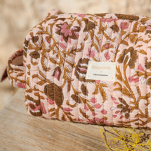 Petite trousse de toilette - Mina rose poudré