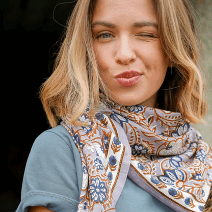 Foulard - Taj azur