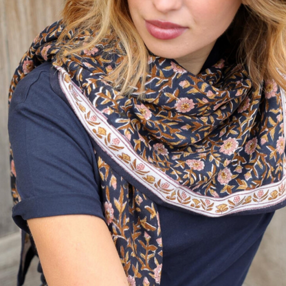 Foulard - Scarlett encre
