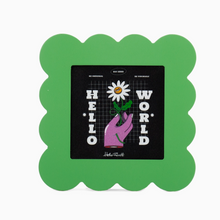 Cadre photo pétale - Vert PM