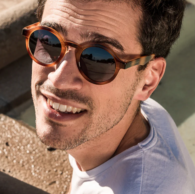 Lunettes Belmont - Miel