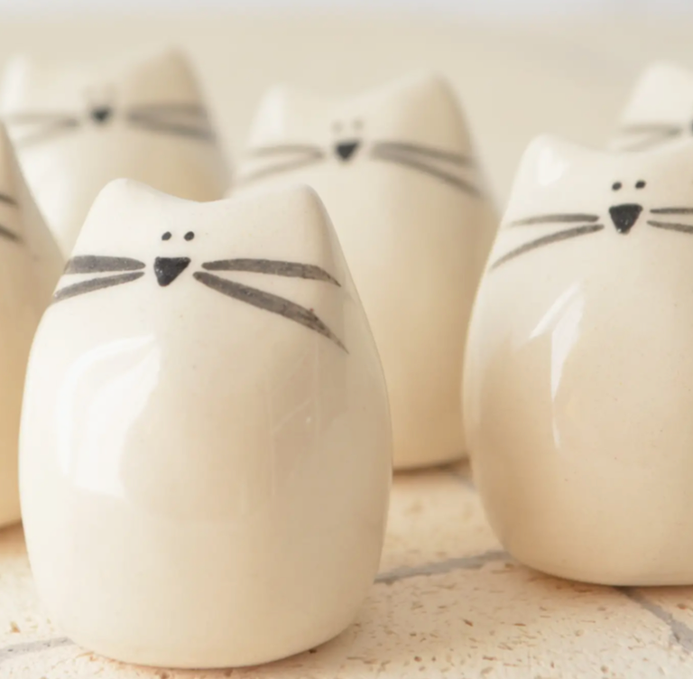 Porte-bonheur - Totem - Chaton des calîns