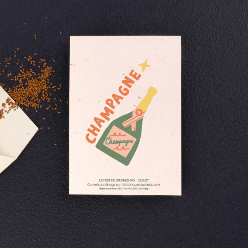 Sachet de graines - Champagne