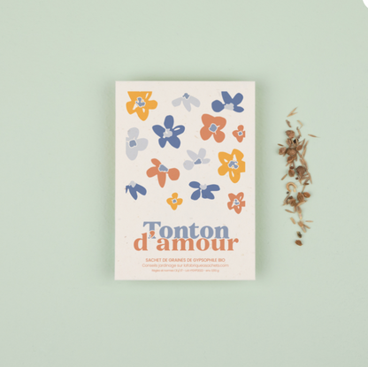 Sachet de graines - Tonton d'amour