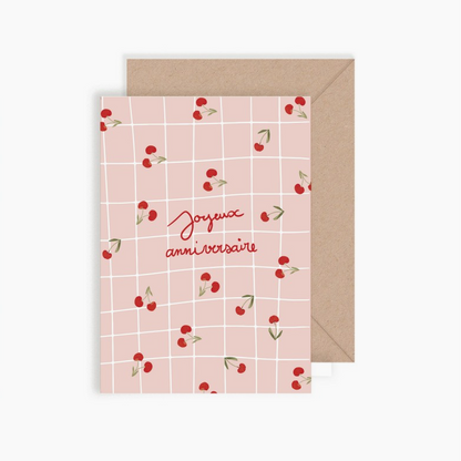 Carte joyeux anniversaire – Belle de Mai