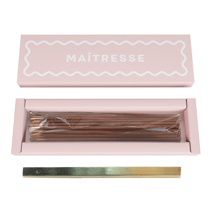 Bâtonnets encens - Maîtresse - Pivoine rosé