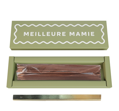 Bâtonnets encens - Meilleure mamie - Basilic Mandarine