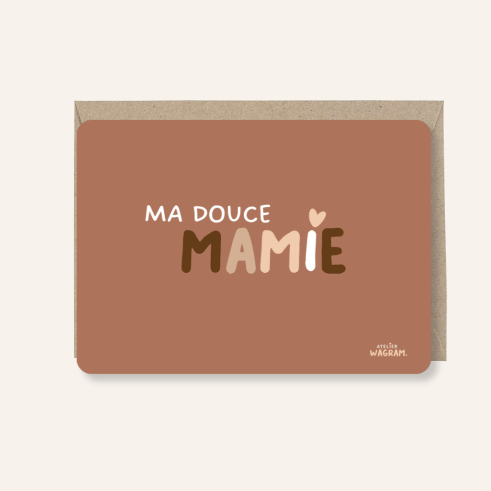 Carte - Ma douce mamie