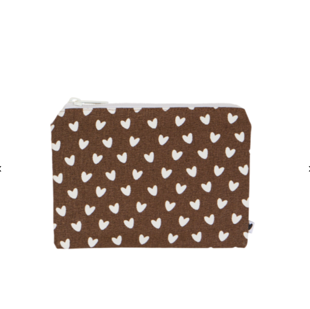 Porte-monnaie -  Caramel coeurs