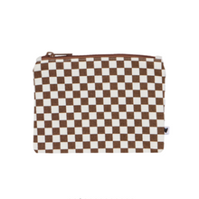 Porte-monnaie - Marron damier