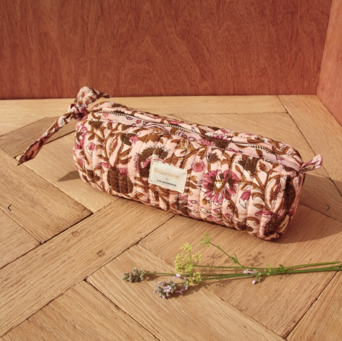 Trousse d'écolier - Mina rose poudré