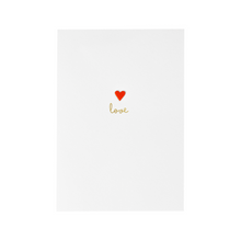Carte love - petit coeur
