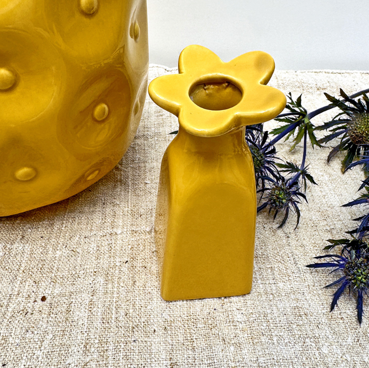 Vase soliflore fleur - Safran PM