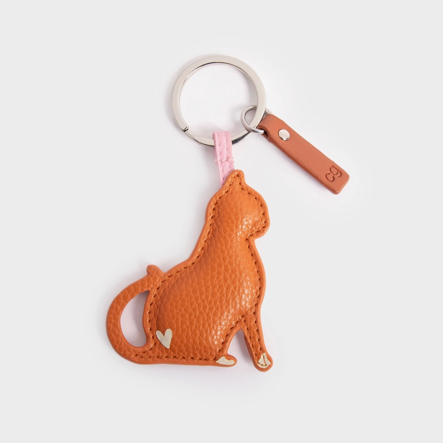 Porte-clés - Chat roux