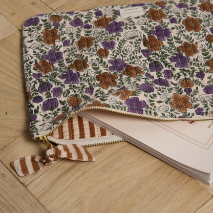 Pochette ordinateur 13' - Ellis Violette