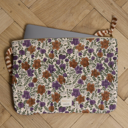 Pochette ordinateur 15' - Ellis Violette