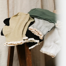 Chaussettes basses - Macramé kaki