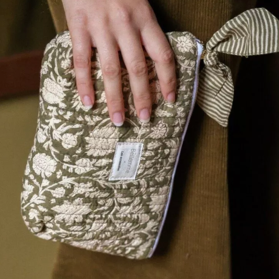 Trousse à maquillage - Anjali kaki