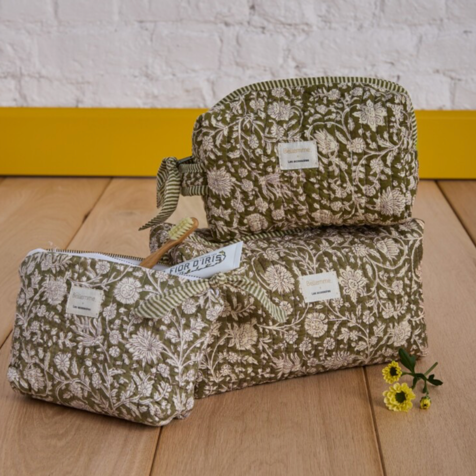 Trousse à maquillage - Anjali kaki
