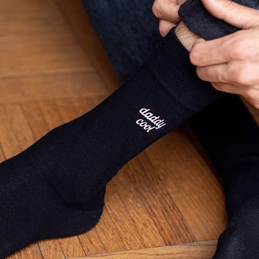 Chaussettes homme bleues marine - Daddy cool