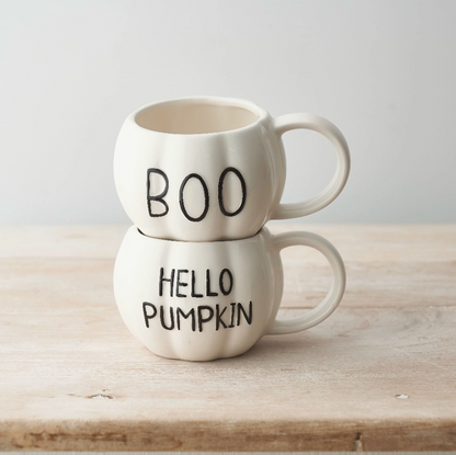 Mug citrouille - Boo