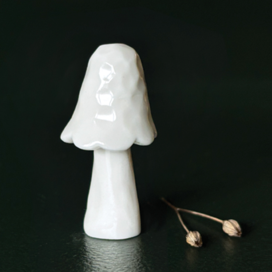 Champignon en porcelaine - fin