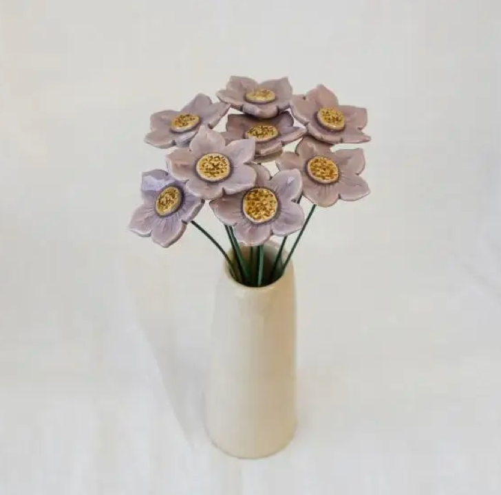 Petunia en céramique - Lilas