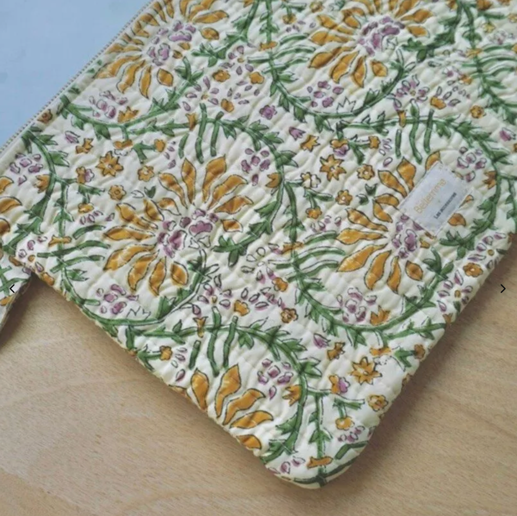 Pochette ordinateur 13' - Caramel beurre salé