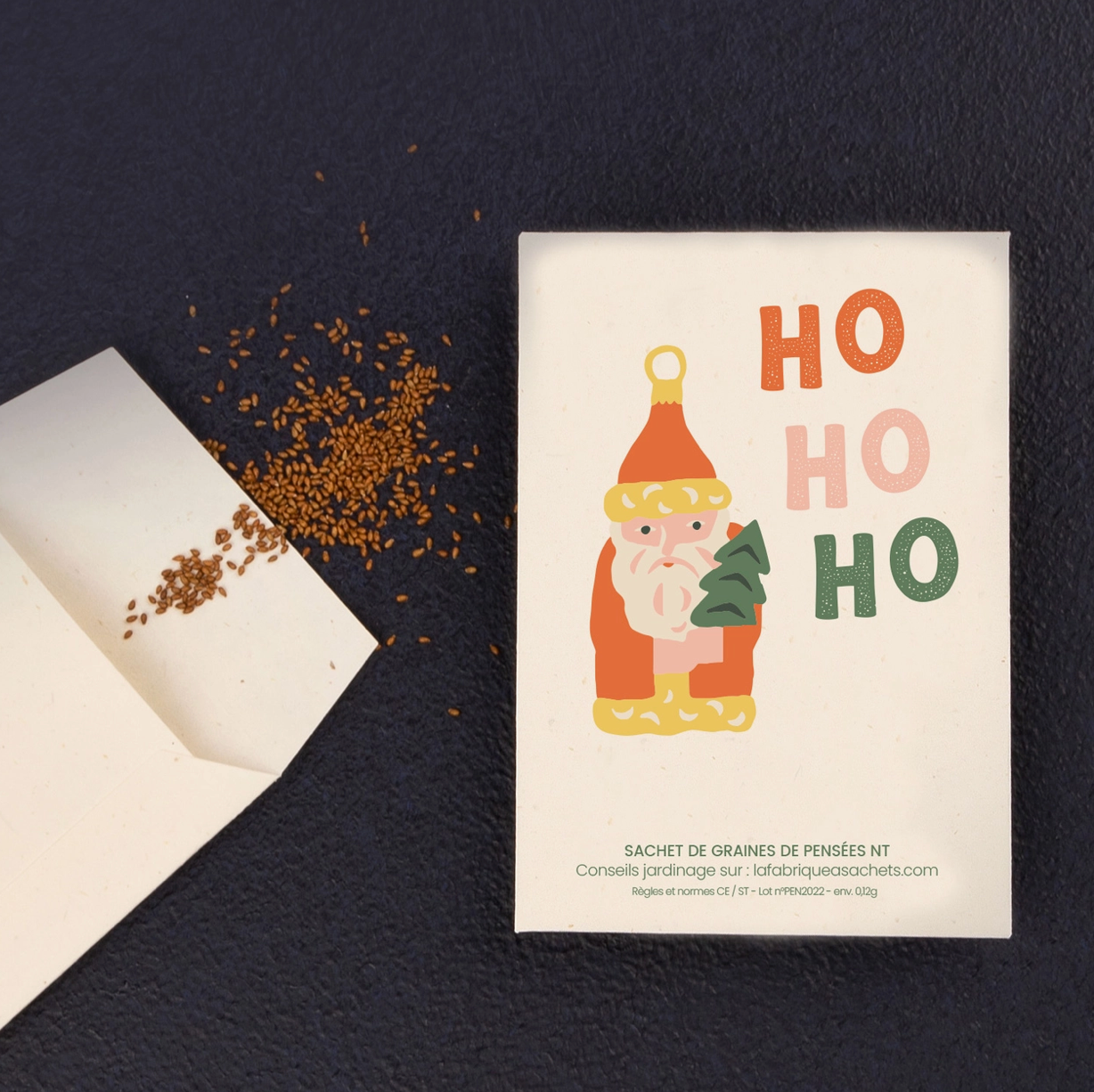 Sachet de graines - Ho Ho Ho