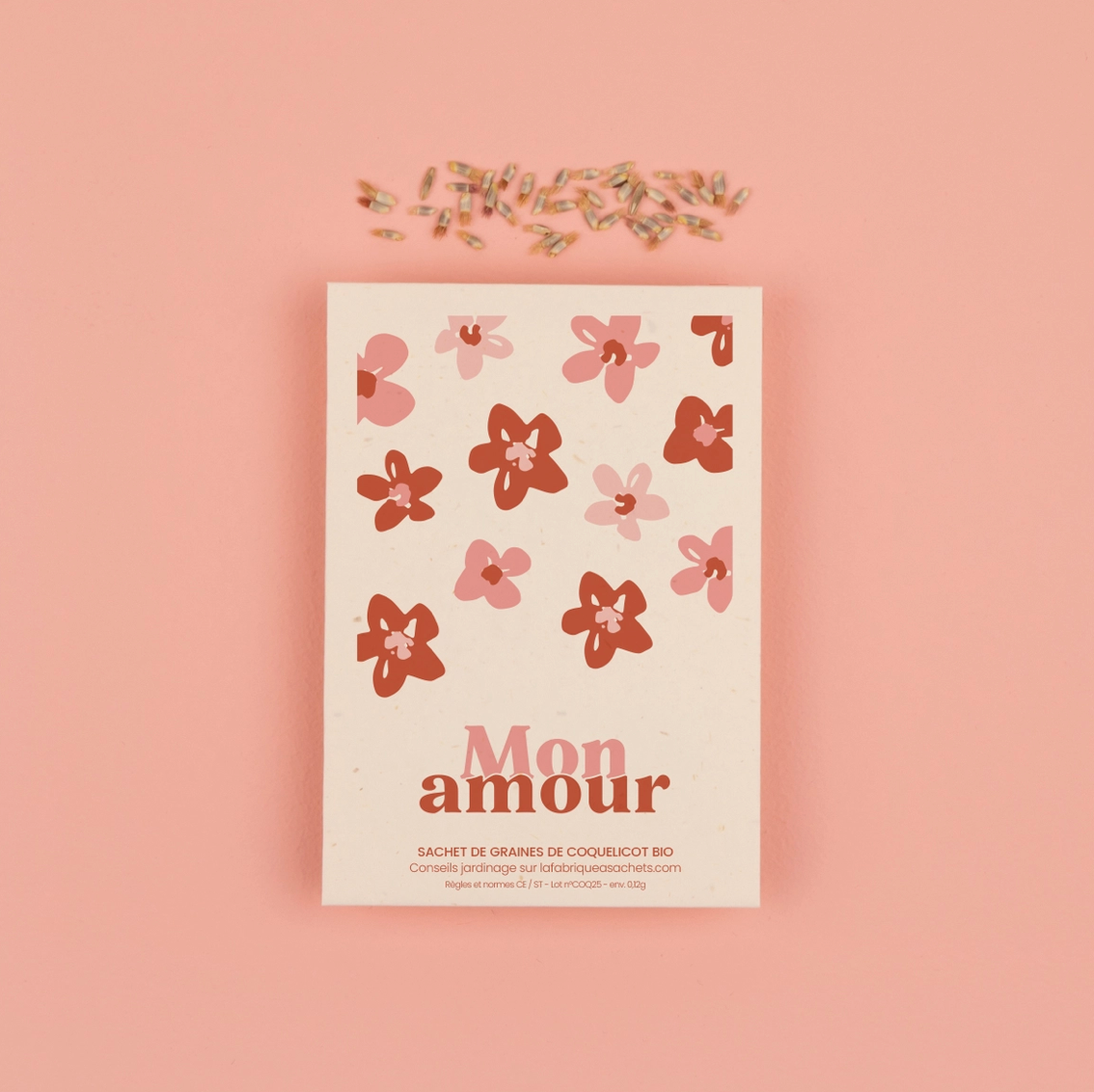 Sachet de graines - Mon amour