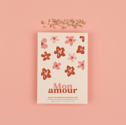 Sachet de graines - Mon amour