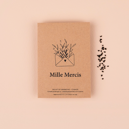 Sachet de graines - Mille mercis