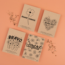 Sachet de graines - Joyeux Anniversaire fleurs