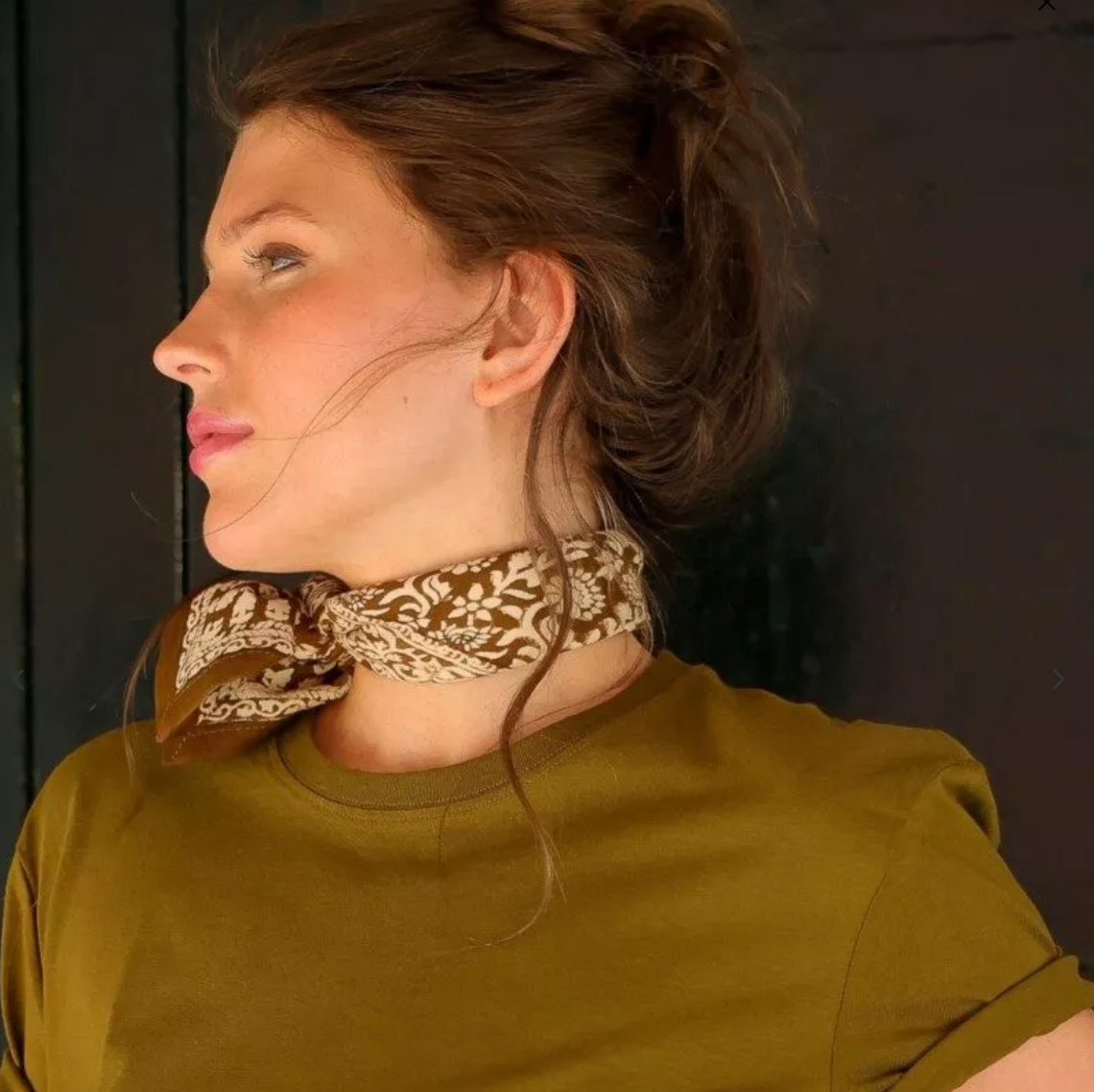 Petit foulard - Penny bronze