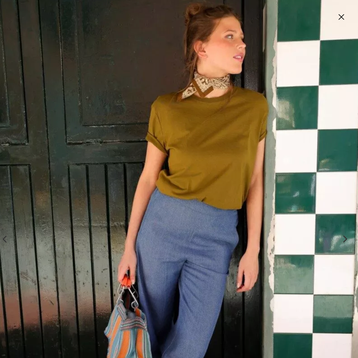 Petit foulard - Penny bronze