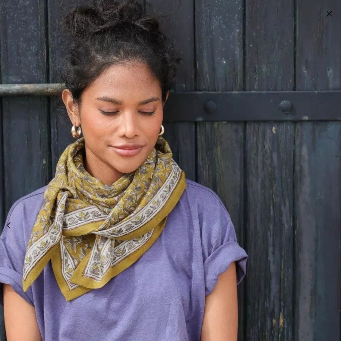 Foulard - Scarlett gold